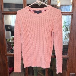 Tommy Hilfiger Soft Pink Crew Neck Sweater